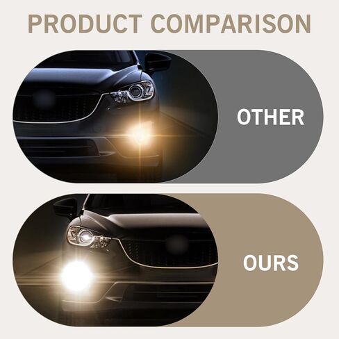 Downhill PSX24W Fog Light Bulbs,12V 24W 3500K Ultra-bright Shock-proof Quartz Glass Daytime Running Light, Plug and Play Multi-functional Turn Signal Light, Universal Cars Lighting Replacement (White) in Saudi Arabia