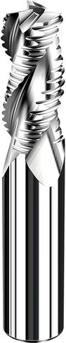 Roughing End Mill 4-20mm 3 Flutes CNC Solid Carbide Router Bits for Aluminum Spiral Bit HRC55 Solid Carbide Milling Cutter(10x25) in Saudi Arabia