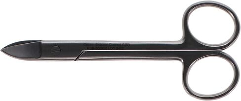 300205 HSB Dental Crown Scissor 4.5'' Curved Serrated in Saudi Arabia