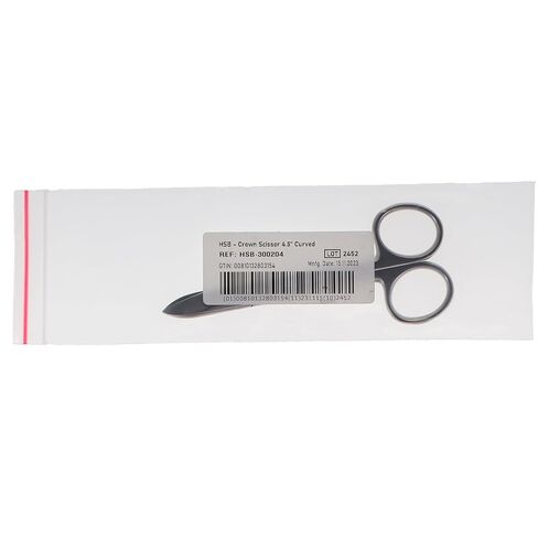 300204 HSB Dental Crown Scissors 4.5'' Curved in Saudi Arabia