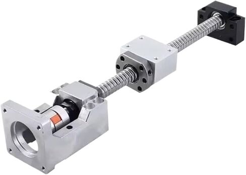 Linear Motion Ball Screw Machine Parts Ball Screw Spindle Kits and Motor for Engraving Machine Accessories 1 Set SFU2004 Nut 1050-2000mm(1550mm) in Saudi Arabia