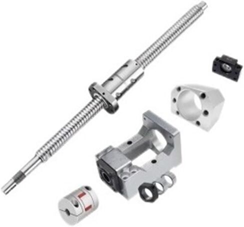 Linear Motion Ball Screw Machine Parts Ball Screw Spindle Kits and Motor for Engraving Machine Accessories 1 Set SFU2004 Nut 1050-2000mm(1550mm) in Saudi Arabia