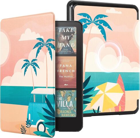CoBak Case for 7" E-Readers - All New PU Leather Cover with Auto Sleep Wake Feature for E-Readers 2024 Released in Saudi Arabia