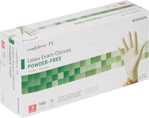 McKesson Cofererm® LaTex Exam Flove ، Small ، Ivory in Saudi Arabia