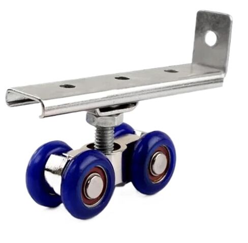 2pcs/مجموعة الأبواب الأبواب الأبواب الأبواب المنزلق بكرة 4/8 عجلات المنزل غرفة خشب باب معلقة بكرة السكك الحديدية in Kuwait