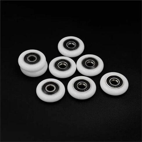 8pcs Shower Door Rollers/Runners/Spares 19/20/23/24/25/26/27mm Wheels Diameter, 5mm Hole(23mm) in Saudi Arabia