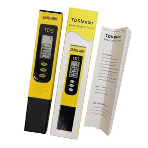 Tds Meter Digital Water Tester for Drinking Water,Pool Test Kit,Water Hardness Test Kit,Aquarium Water Test Kit,Home Water Testing Kit,Digital Pool pm Zero Water Salinity Tester (Yellow) in Saudi Arabia