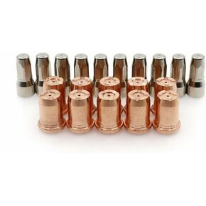 20Pcs PR0117 Plasma Electrode PD0114-10 Tip 1.0mm For Trafimet S75 Cutting Torch, Plasma Electrode PD011410 Tips 1.0Mm, Compatible With WS OEM in Saudi Arabia