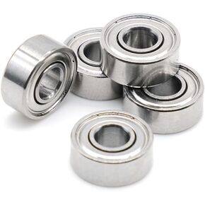 10Pcs MR125ZZ MR125 Bearings 5X12X4 mm ABEC-9 Ball Bearing in Kuwait