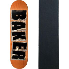 Baker Skateboard Deck Hawk Brand Logo Big Buck 8.5 "× 32" مع قبضة in Kuwait