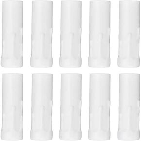 10Pcs E14 Candle Lamp Holder Tube Iron Material 25x80mm Direct Replacement Exquisite Workmanship for Crystal Chandeliers (#11) in Kuwait