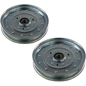 The ROP Shop (Pack of 2) Idler Pulleys Inside Diameter 11/16" Outside 6 3/4" Height 1 1/8" in Saudi Arabia