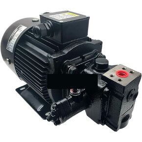 1PC مضخة تحرير هيدروليكية مع محرك كهربائي UVN-1A-2A4-22S-4-6162C Power 4P-2.2KW 200/220V مضخة VANE VANE in Kuwait