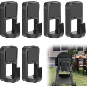 6 أجزاء من خطافات الشواية المغناطيسية ، خطافات مغناطيس للشوايات ، حامل أواني مغناطيسي شديدة التحمل لتعليق أدوات الشواء ، المطبخ ، الثلاجة ، الفرن ، المفتاح ، أكاليل الزهور in Kuwait