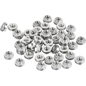 #US Self -Clinching Nuts #4-40x2.74mm Stainless Steel Rivet Nut Fastener 100pcs in Saudi Arabia