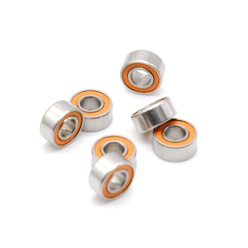 S686RS CB 6x13x5 مم تحمل الفولاذ المقاوم للصدأ الهجين هجين تحمل بكرات صيد المحيط الجاف 686 5pcs in Kuwait