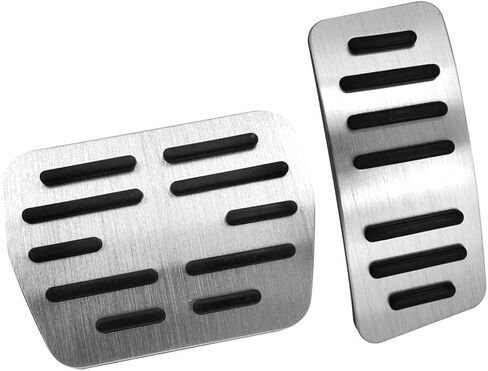 TTCR-II Compatible with Volkswagen Atlas Pedal Covers Tiguan 2018-2024 and Jetta Pedals 2019-2024, for VW Golf GTI Pedal Pads 2015-2024, for Arteon ID4 Taos Brake and Gas Pedal Plate (Auto, 2 PCs) in Saudi Arabia