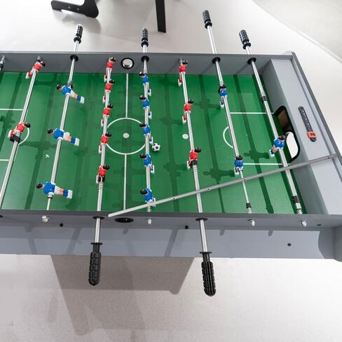 POPETPOP 3pcs Foosball Pole Replacement Foosball Table Pole Metal Foosball Machine Operation Pole Table Soccer Bar Rod Desktop Foosball Machine Accessories Parts for Standard Foosball Table in Saudi Arabia