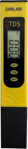 TDS Meter Digital Water Tester لمياه الشرب ، مجموعة اختبار البلياردو ، مجموعة اختبار صلابة المياه ، مجموعة اختبار المياه المائية ، مجموعة اختبار المياه المنزلية ، حمام سباحة رقمي PM Zero Water Salinity (أصفر) in Saudi Arabia