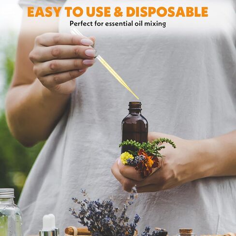 SIBBA 1000 PCS يمكن التخلص من النقل المصغرة القابلة للتخلص من 3 مل من قطار قطار تخرجت قطرة العين المعايرة لقياس سائل نقل الزيت العطرية. in Saudi Arabia