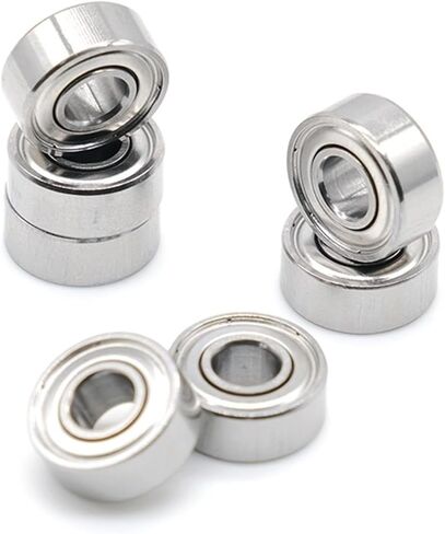 10Pcs MR125ZZ MR125 Bearings 5X12X4 mm ABEC-9 Ball Bearing in Kuwait