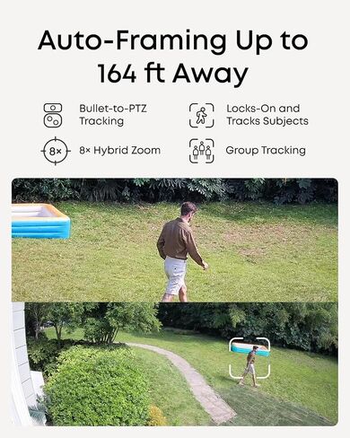 Eufy Poe NVR Security System S4 Max ، 16 ميجًا كاميرا ثلاثية العدسة ، 360 درجة PTZ ، 8 × Auto Zoom ، البحث عن الفيديو الذكي ، تتبع Cross-Cam ، Red & Blue Strobe ، Color Night Vision ، 24/7 ، 2TB HDD in Kuwait