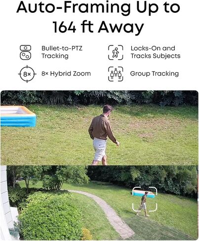 Eufy Poe NVR Security System S4 Max ، 16 ميجًا كاميرا ثلاثية العدسة ، 360 درجة PTZ ، 8 × Auto Zoom ، البحث عن الفيديو الذكي ، تتبع Cross-Cam ، Red & Blue Strobe ، Color Night Vision ، 24/7 ، 2TB HDD in Saudi Arabia