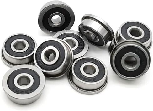 10Pcs F623 RS Bearing for VORON 0 3x10x4 ABEC-7 Voron 3D Flanged Bearing F623-RS Ball Bearings F623RS 3D Print Bearings in Kuwait