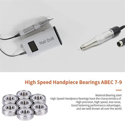 10Pcs 686ZZ ABEC-9 Handpiece Bearing 686 1360 Nail Ball Bearing 6x13x5mm for Strong Drill in Kuwait