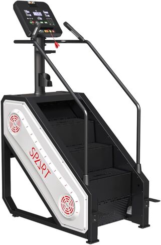 SPART Stair Stepper Machine, Commercial Stair Climber with LED Screen, Stair Exercise Machine with 15 Speed Levels, Speaker, Fan Cooling, Wireless Charge and Safety Key for More Fun in Home Gym in Kuwait