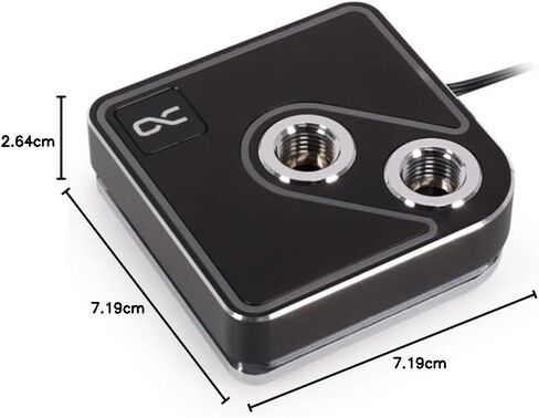 Alphacool Core 1 Aurora CPU Water Block, Black in Saudi Arabia