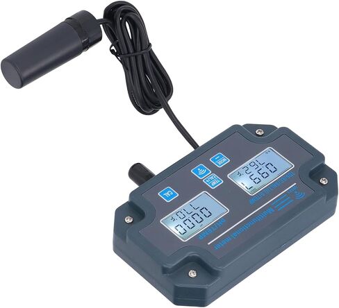 EVGATSAUTO PHW3988 Multiparameter Water Quality Tester - Real-Time Data & Auto-Correct - Online Monitor for Food Processing, Labs - ABS - 130x77 (US Plug 110V) in Saudi Arabia