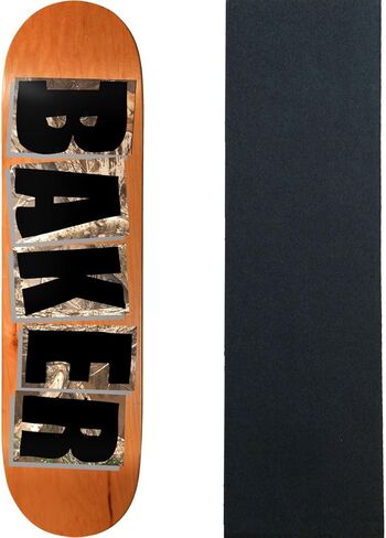 Baker Skateboard Deck Hawk Brand Logo Big Buck 8.5 "× 32" مع قبضة in Kuwait