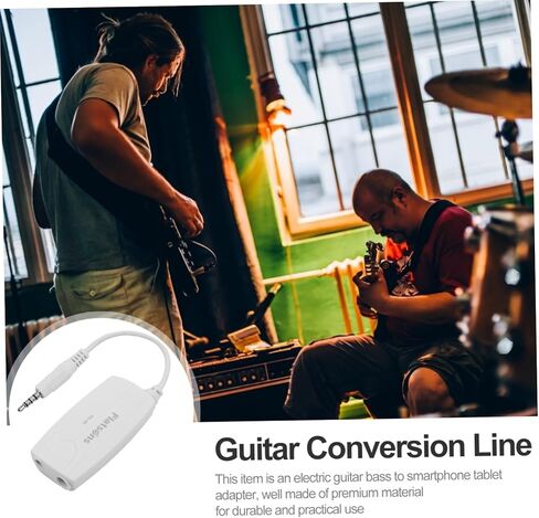 يتصل محول باس الجيتار الكهربائي Toyandona بمحول أنيق من الهواتف المحمولة لتحقيق المؤثرات الصوتية للموسيقيين ذا in Kuwait