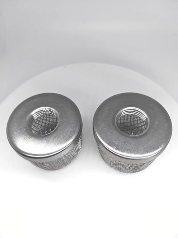 2-Pack181073 181-073 مرشح شاشة مصفاة مدخل مع 1/2 "من الفولاذ المقاوم للصدأ لخيط NPT للاختراء الطلاء Airless 455 495 Ultra 500 Ultra Max 695 in Kuwait