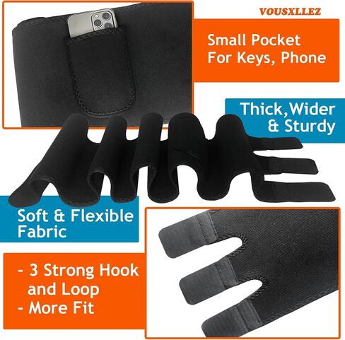 Waist Trimmer Belt Men and Women,Sweat Band Stomach Wrap,Plus Size Neoprene Waist Trainer for Working Out in Saudi Arabia