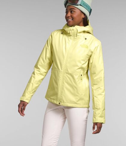 THE NORTH FACE Women's Clementine Triclimate Insulated Ski Jacket, Sun Sprite, Small in Saudi Arabia
