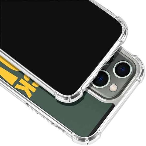 Skinit Clear Phone Case متوافق مع iPhone 14 Pro Max - تصميم فريق Green Bay Packers المرخص رسميًا in Kuwait