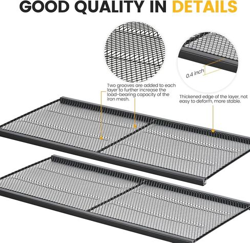 Trzz Tool Tool Organizer Wall Mount ، محطة شحن من 3 طبقات مع 8 منافذ ، 6 حاملين للحفر ورف بتات الحفر ، التخزين الفعال والمنظم للمرآب ، Workbench ، و Workshop (Black) in Kuwait