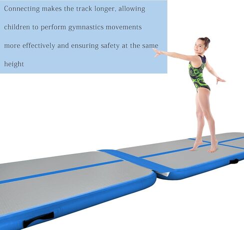 3ft/6ft Air Mat Tumble Track Connector Tape for Inflatable Tumbling Gymnastic/Yoga/Camping White（NEW） (40) in Saudi Arabia