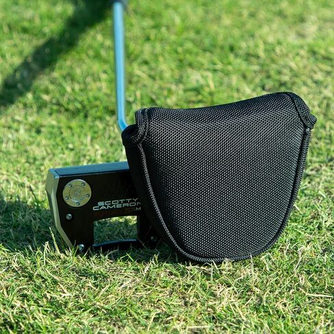 Golf Putter Covers Mallet Putter Headcover Golf Putter Headcovers with Magnetic Closure Golf Club Cover Golf Headcover for Most Brand in Saudi Arabia