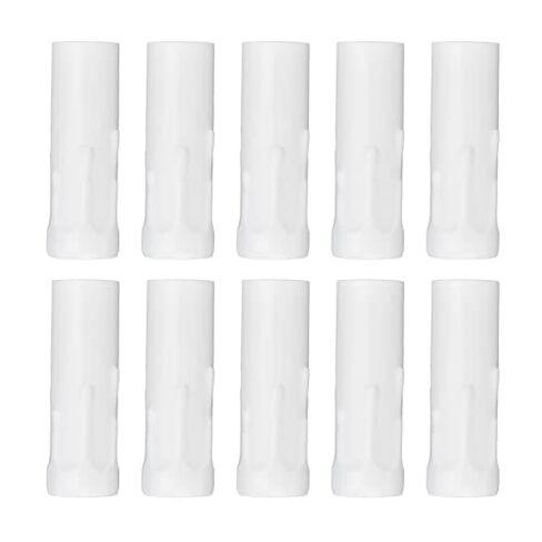 10pcs e14 شمعة مصباح حامل أنبوب الحديد المادة 25x80mm استبدال المباشر صنعة رائعة للثريات البلورية (#11) in Saudi Arabia