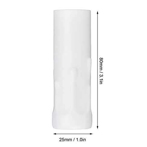 10pcs e14 شمعة مصباح حامل أنبوب الحديد المادة 25x80mm استبدال المباشر صنعة رائعة للثريات البلورية (#11) in Saudi Arabia