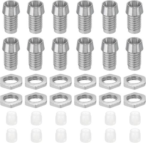 PATIKIL 3mm Emitting Diode Holder, 60 Pcs Plastic LED Holder Clip Mounting Bracket Socket Cap Nuts for Lamp Bulb Bezel Mount Panel LED Display, Black in Saudi Arabia