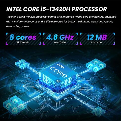 MSI Thin 15 Gaming Laptop 15.6" FHD IPS 144Hz Intel Octa-core i5-13420H (Beats i7-12650H) 32GB RAM 1TB SSD GeForce RTX 4060 Backlit USB-C Win11 w/ICP Hub in Saudi Arabia