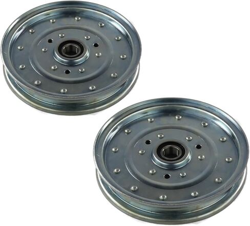 The ROP Shop (Pack of 2) Idler Pulleys Inside Diameter 11/16" Outside 6 3/4" Height 1 1/8" in Saudi Arabia