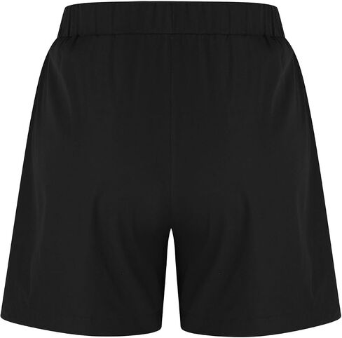 Shorts for Women Dressy Casual Summer Elastic Waist Button Pull On Short 5inch Inseam Beach Vacation Outfits Trendy in Saudi Arabia