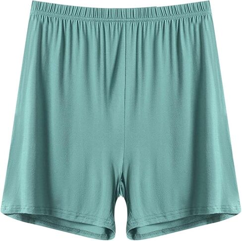 Cotton Pajama Shorts for Women Soft Sleep Shorts Casual Loose Wide Leg Lightweight Lounge Comfy Pj Bermuda Trousers in Saudi Arabia