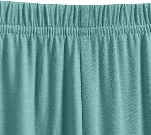 Cotton Pajama Shorts for Women Soft Sleep Shorts Casual Loose Wide Leg Lightweight Lounge Comfy Pj Bermuda Trousers in Saudi Arabia