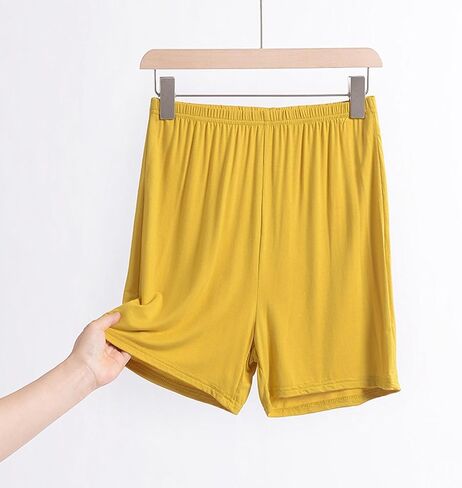 Cotton Pajama Shorts for Women Soft Sleep Shorts Casual Loose Wide Leg Lightweight Lounge Comfy Pj Bermuda Trousers in Saudi Arabia